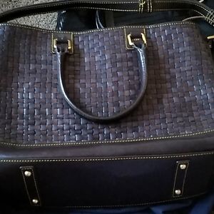 Dooney & Bourke basket weave purse
